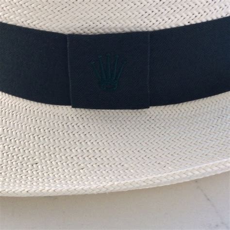 rolex straw hat|rolex hats.